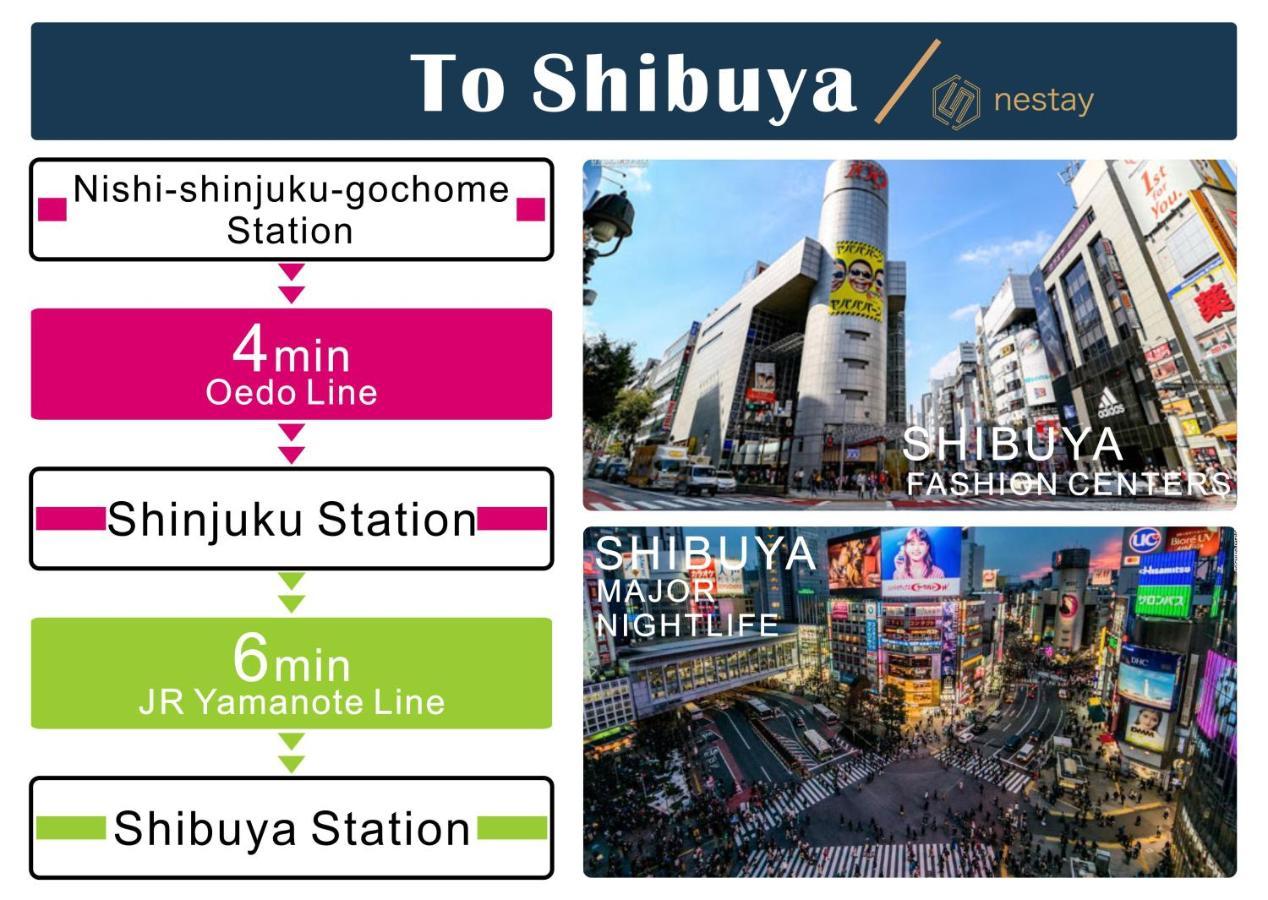 Nestay Villa Tokyo Shinjuku מראה חיצוני תמונה